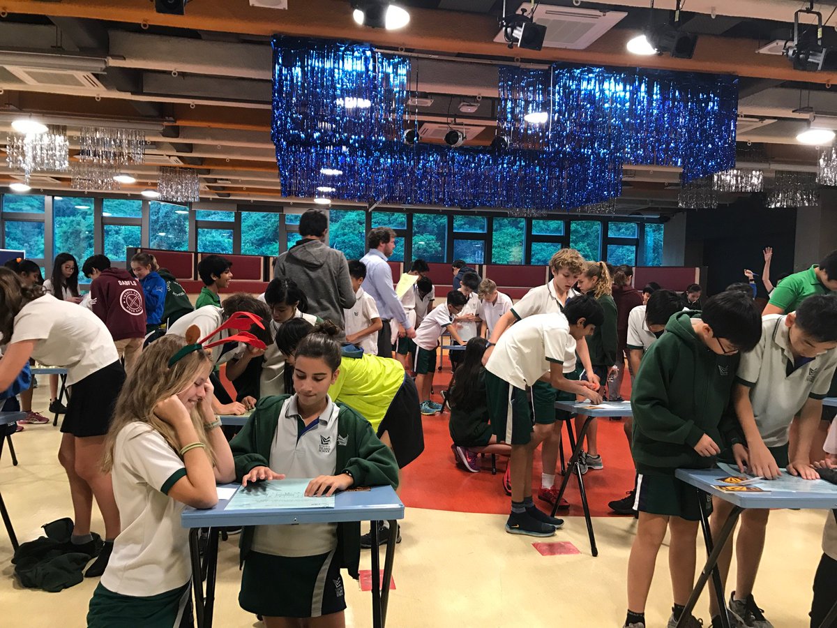 Wongstaa's tweet image. Problem Solving Day for the Year 8. The room is full of buzzzzzzzz! @SISLearning #SISMaths