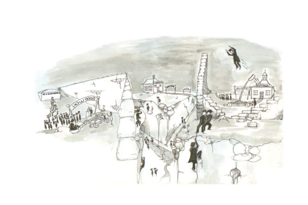 DataDeeva's tweet image. Metaphoric visualization for HS to college transitions. Let's work smarter to improve the #studentUX. #intersegmental #dataintegration #datascience #BigData