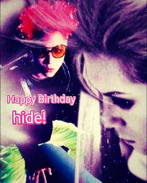 Happy Birthday Hideto Matsumoto!  