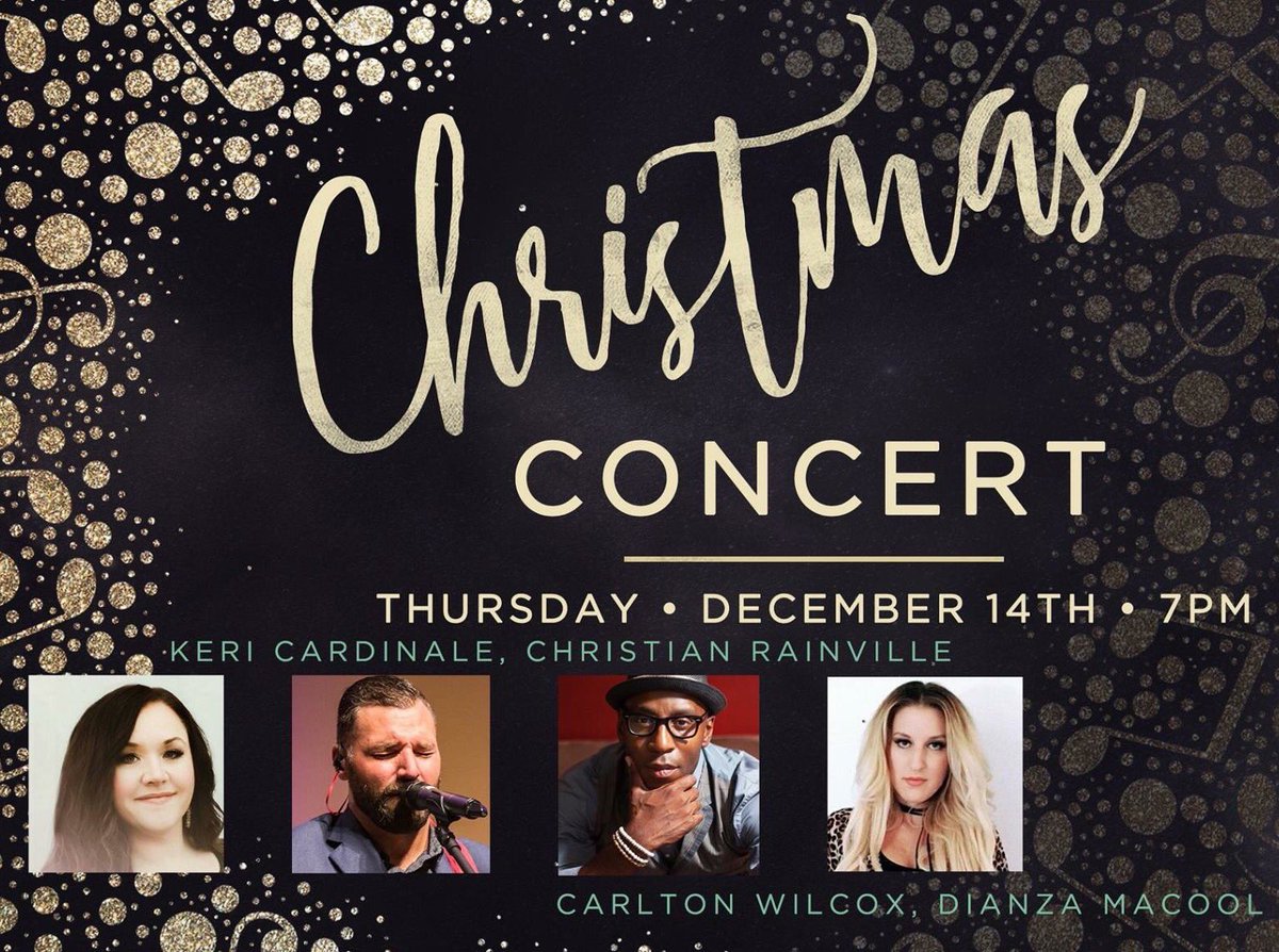 Christmas concert with a few of my favorite people at <a href="/TheCityChurchny/">CityChurch</a> this Thursday!