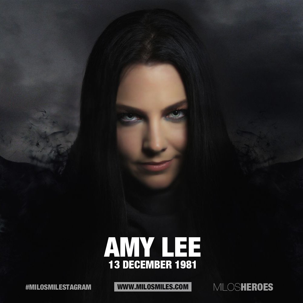Happy Birthday Amy Lee - Evanescence (13.12.81) 