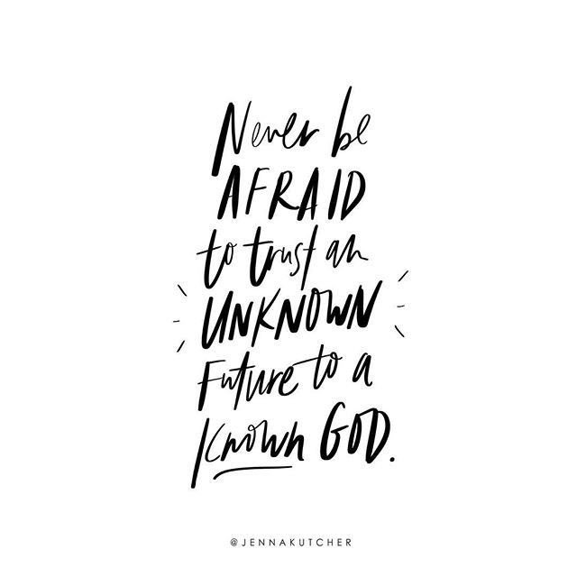 Yes!!! The beauty is, our “Known God” also knows our future!