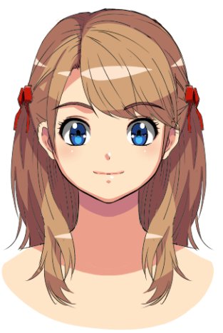 愛理のキャラデザのやり直しと、服装の作業をしていました 