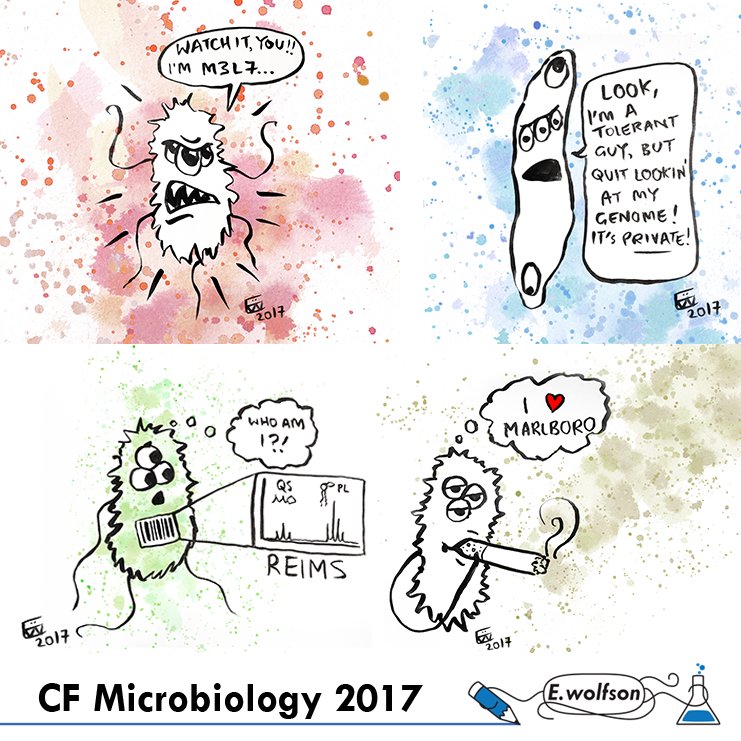 eliza_coli's tweet photo. #10ThingsImProudOf no. 3: I was invited to draw or present at 5 #science related #conferences this year:
#T3SSflagella2017 - #microbio17 - #SER17 - @Bristol_Bridge #AMR - #CFmicro17
#cartoons #sciart #scicomm https://t.co/3JOQhxbuTT