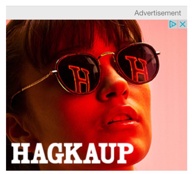 Ánægður að sjá að Hagkaup gerði loksins auglýsingu sem höfðar til okkar sem elska að stara á skilti bólufreðin um miðja nótt