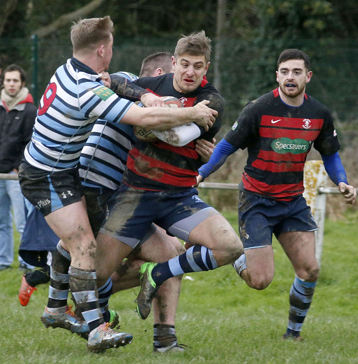 AdamHughes75's tweet photo. In a very competitive WRU Plate match, played in excellent spirit, it was @GlamWandsRFC who prevailed in the end against @AberRFC @ovalzonerugby

Match report here: https://t.co/RJHvvHQGYu https://t.co/xc9mUXDAuN