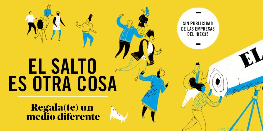 #ElSaltoEsOtraCosa y más de 7000 personas ya lo saben. Pero no nos conformamos: queremos consolidar las redacciones locales, ampliar coberturas y hacer más vídeos que lo peten. Y para eso, te necesitamos. ¡Regala Periodismo! goo.gl/BJoie4