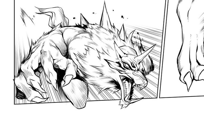 今日の進捗。人狼さん突撃ー。 