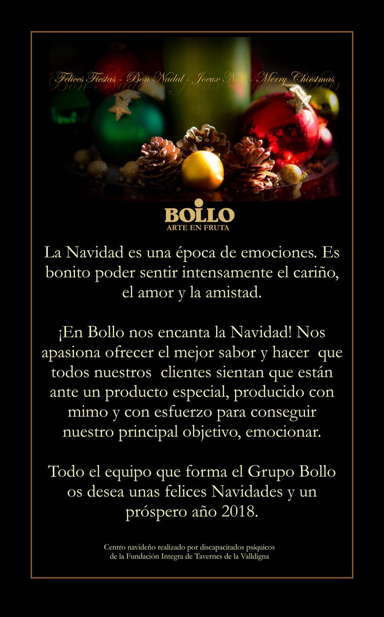 Feliz Navidad, feliz 2018