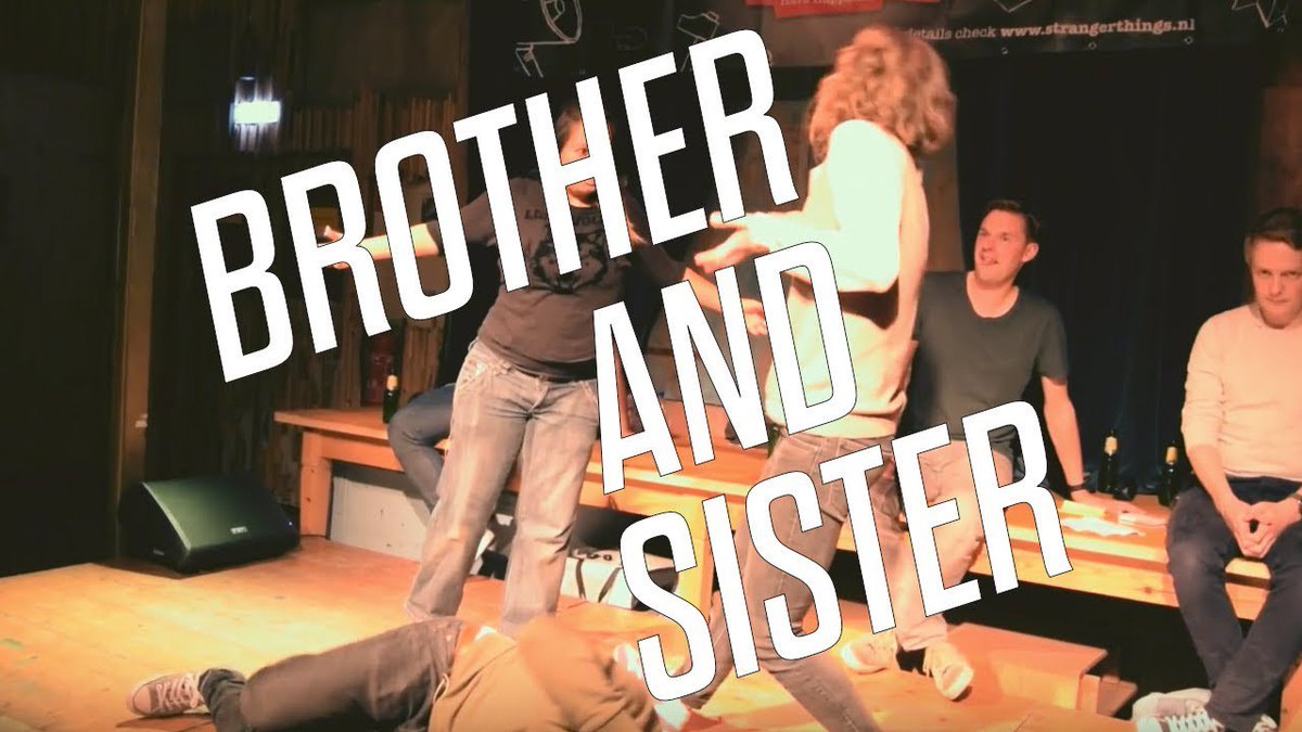 A mother has some dramatic news for her children. youtu.be/JqZmHgIm3Ug #improv #comedy #brother #sister #spanish #movie #genre #sthh #groningen