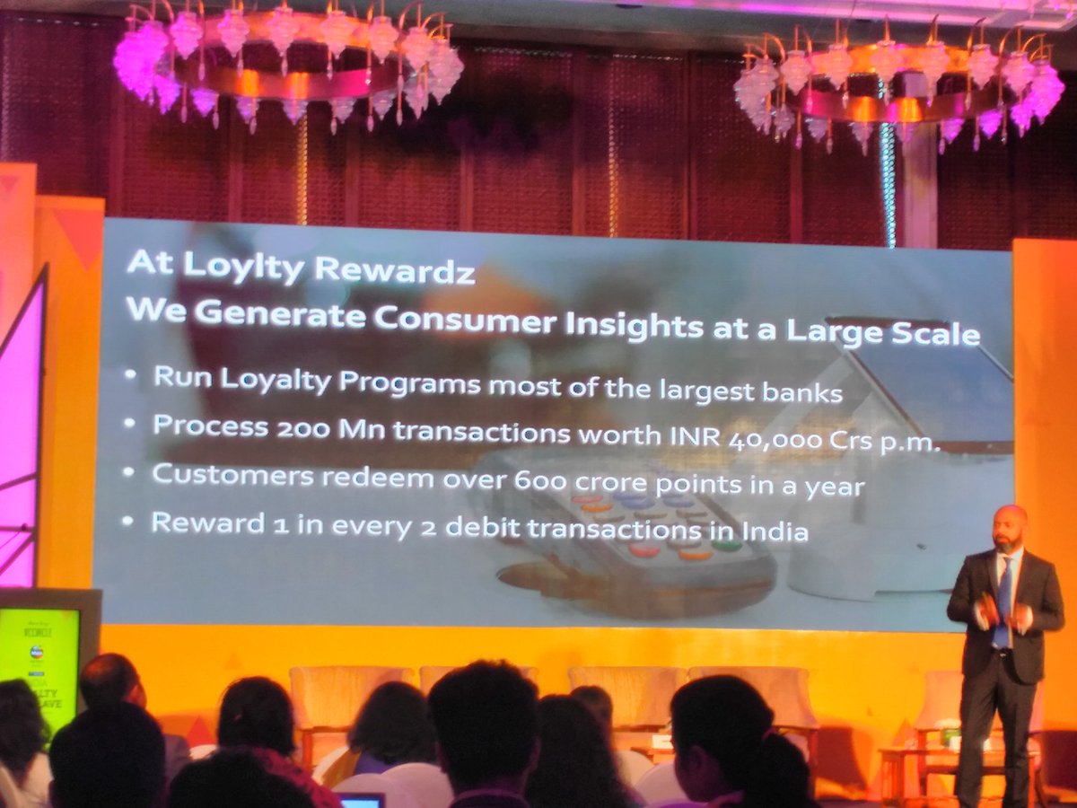 vccircle's tweet photo. "The term Loyalty is a misnomer. Its a two way street and transactional" - @Bijaei, Founder & CEO, @loyltyrewardz | #VCCLoyalty https://t.co/985siyCnCB