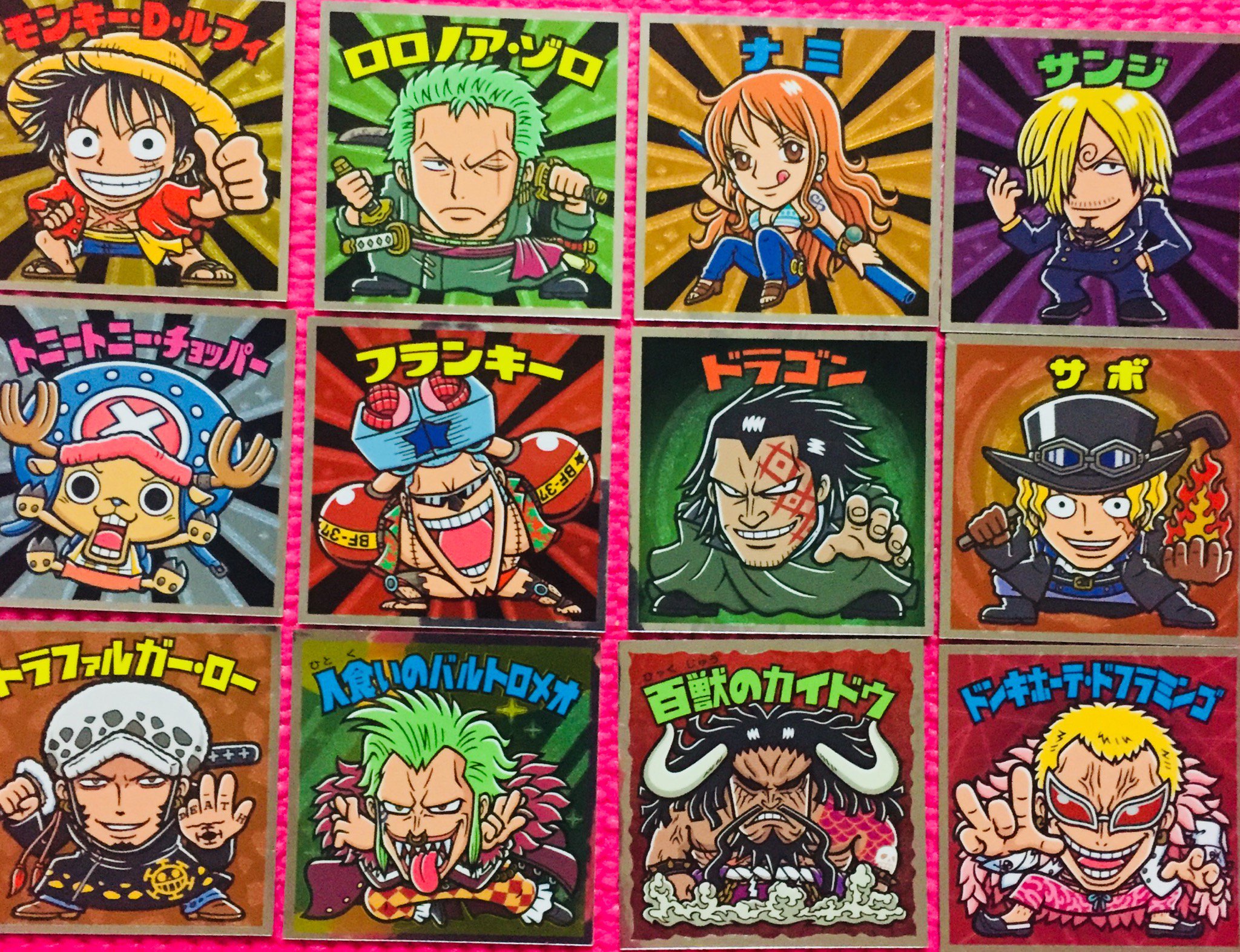 Ran No Twitter ワンピースマンシール交換 求 新世界 9 ブルック 12 シャンクス 13 ビッグマム 15 エドワードウィーブル 24 ブラックゼウスvsルフィ 超新星多数 譲 写真参照 写真1 2枚目のワンピース1との交換は2 1 Okです T Co Wgwev974ar Twitter