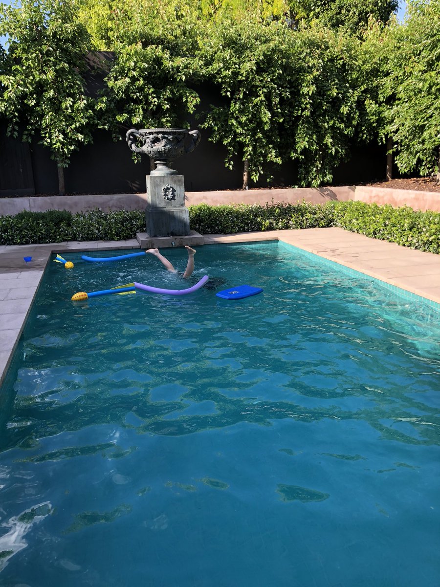 Memos_by_Sam's tweet photo. 37 degrees. Everyone is “melting down.” Cooling off and self regulating in style. #legsfordays #asd #melbheat #lovemykid #neurodiversity #functionalactivity #OT https://t.co/QWQt0xCGZA