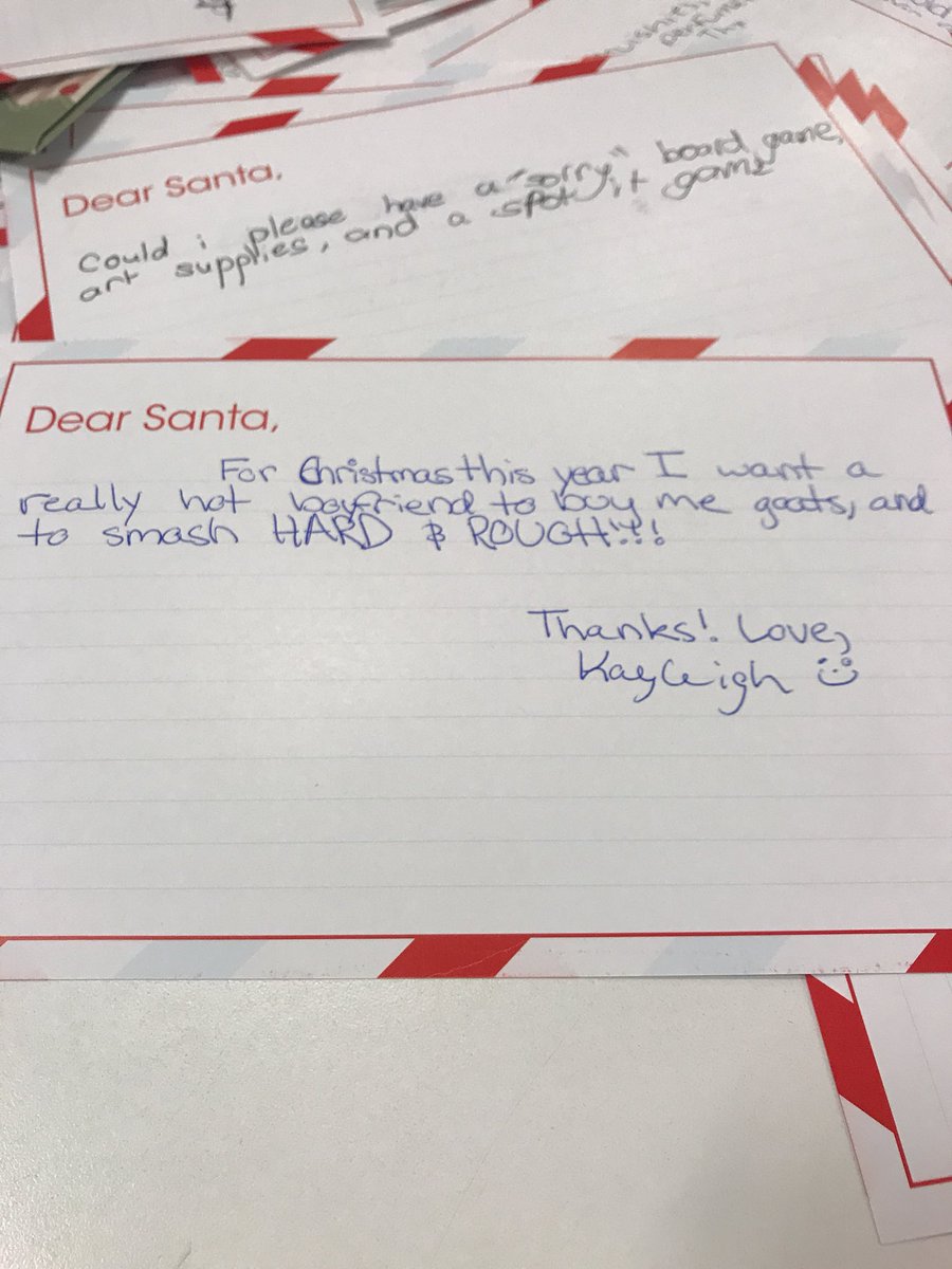 SantaFromMacys's tweet image. Hey Kayleigh: what do you want a goat for? They make awful pets. I’m getting you a bottle of gatorade so you can get some electrolytes while you quench that thirst trap, grow up and love yourself first #thirsty