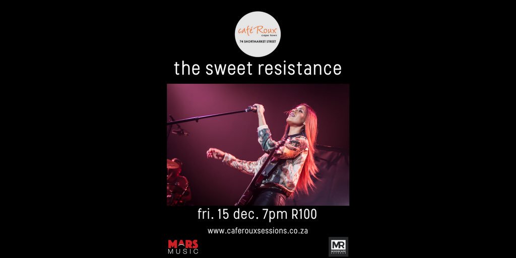 Coming home to @caferoux1 on shortmarket - this Friday. Booking is essential. Let’s do this!