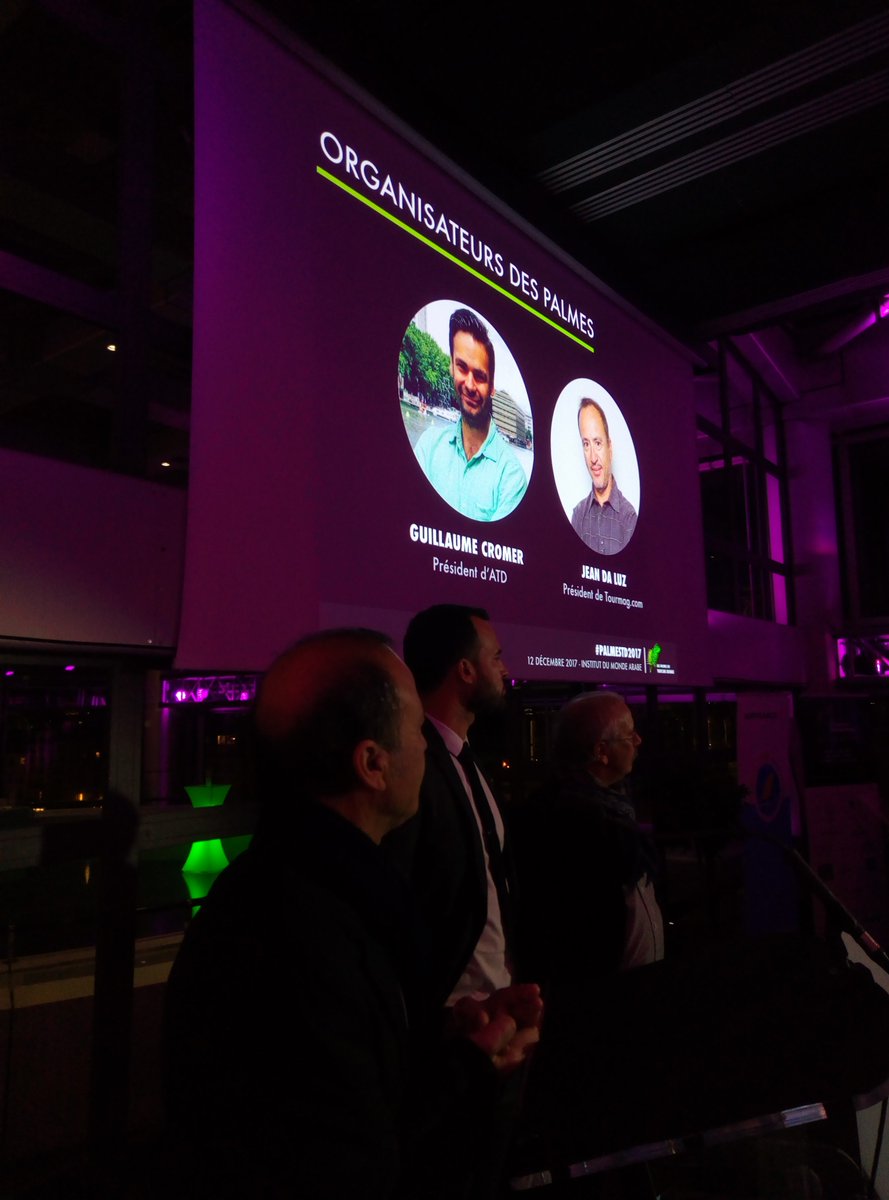 GiomCromer's tweet photo. Superbe 1ère hier soir à l'@imarabe pour les Palmes du Tourisme Durable! Beaucoup de fierté pour tout le travail accompli avec @Reseau_ATD ! Bravo à @saramel_d pour son implication, à @Tourmagcom pour la collaboration et aux 6 lauréats! https://t.co/uYj8kzjI1y #tourismedurable https://t.co/1MH9Fw9w1w