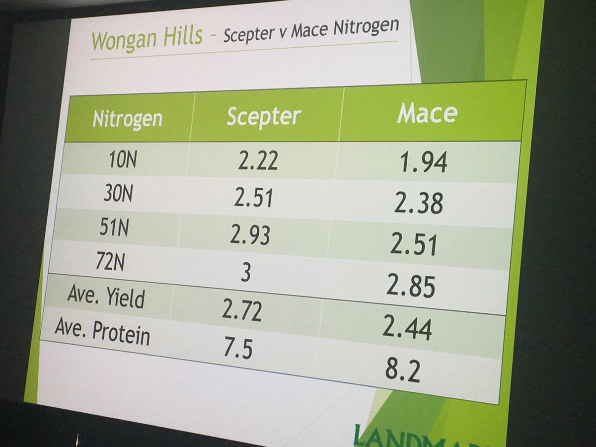 The simplest, most effective way of explaining why your Sceptre has lower protein compared to all of your other varieties. Thanks <a href="/ChittyDarren/">Darren Chitty</a>