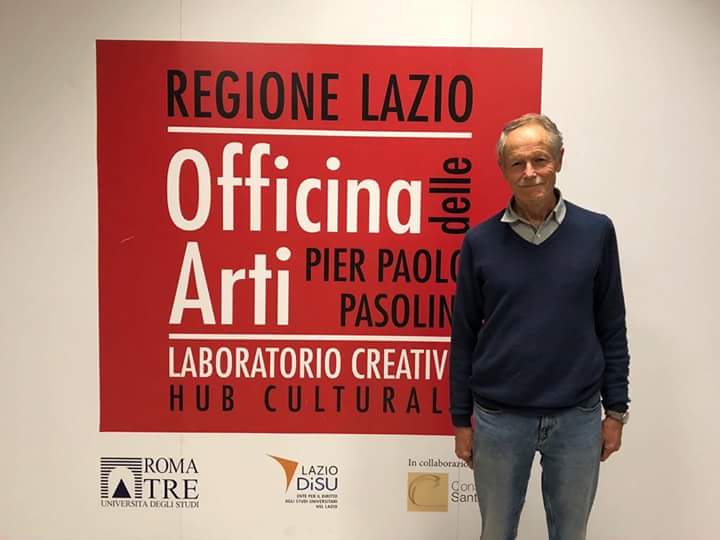 Il piacere di ospitare uno scrittore di fama internazionale e da sempre una mente libera, grazie a  Erri De Luca per essere venuto a trovarci! #officinapasolini 
<a href="/Erriders/">Erri De Luca</a> #personaggi  #RegioneLazio  #Hub  #cultura  #formazione