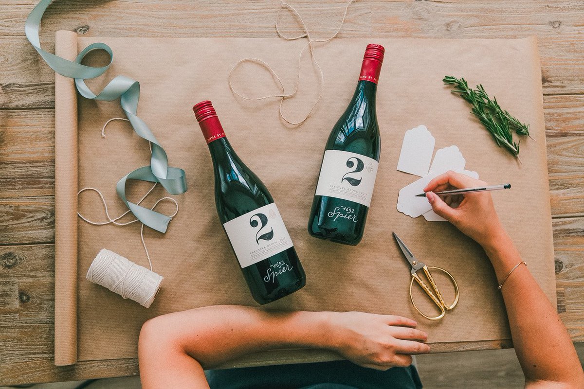 SpierWineFarm's tweet photo. Need some inspiration for a Secret Santa gift? We have the perfect pairing to any festive occasion: #spiercreativeblock https://t.co/B6Y4pLYDXs https://t.co/rIxjDlf12Z