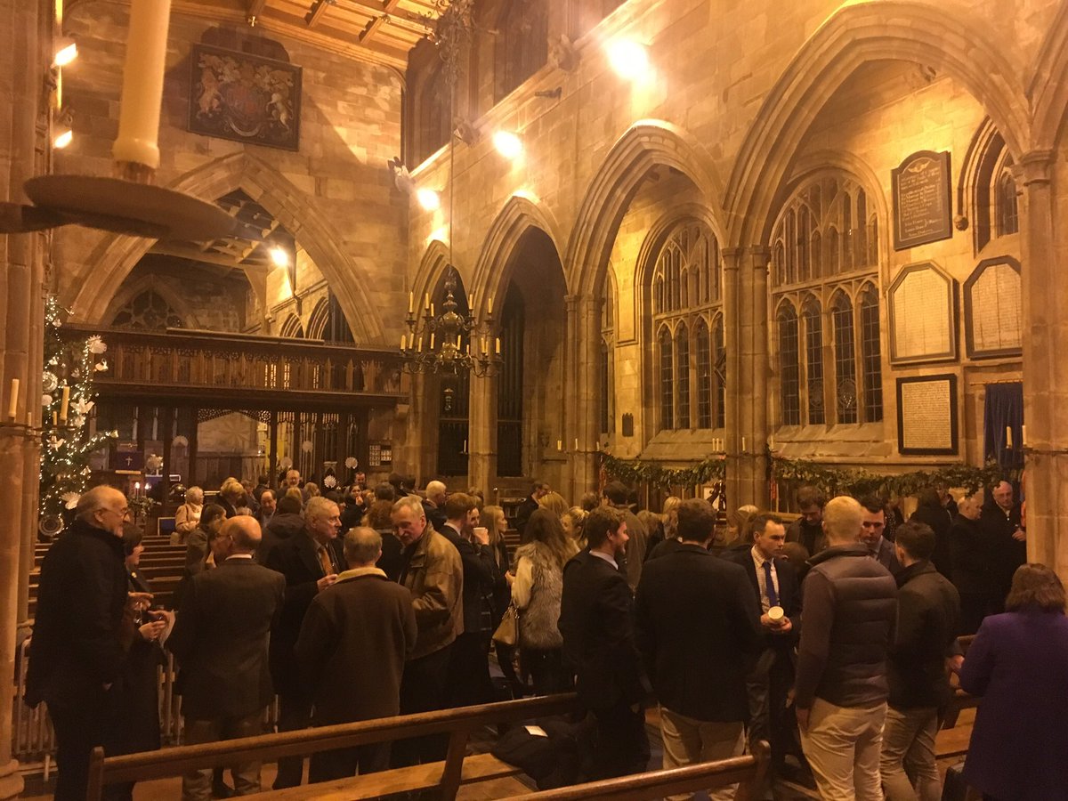 A fabulous turn out at last nights Carol Service 🎼❄️☃️🎅🏼🎄

Proud to annouce that the collection made over £200 for Nantwich &amp; Winsford Food Bank.

From everyone at Cheshire YFC, we hope you all have a very Merry Christmas, and a Happy New Year.