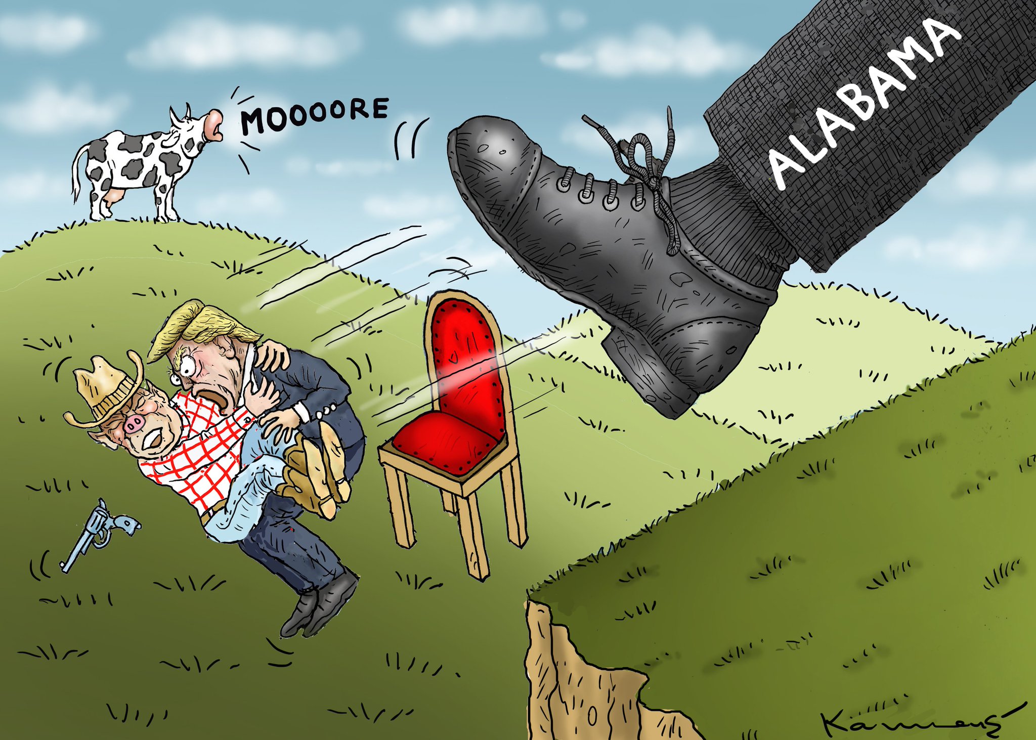 Трамп проигрывает в Алабаме Трамп проигрывает в Алабаме