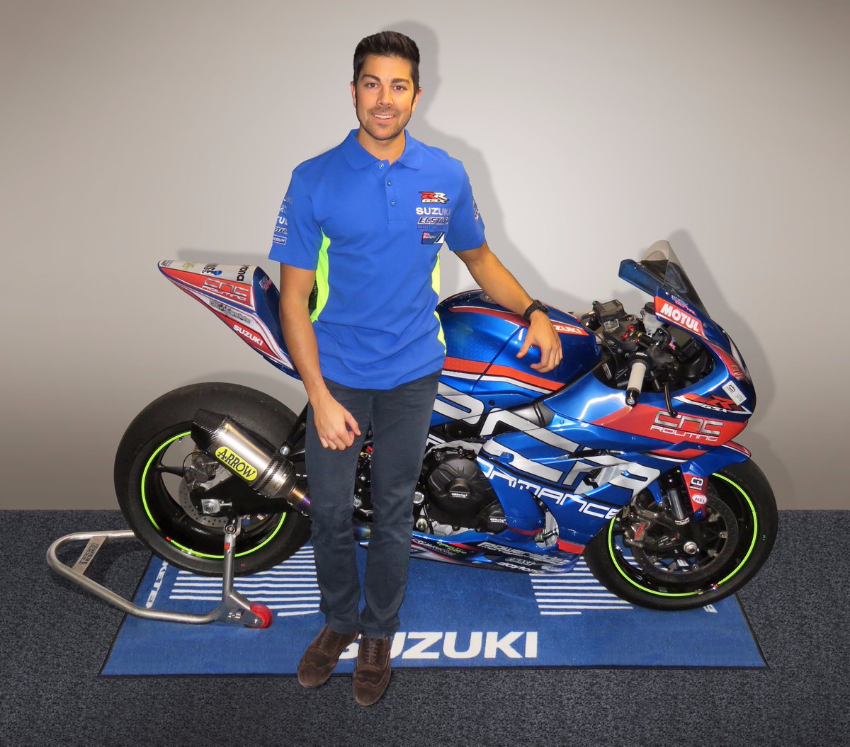 NEWS: <a href="/GinoRea/">Gino Rea</a> to make #BSB debut in 2018 with all new <a href="/OMGRacingUK/">OMGRacingUK</a> Racing Suzuki team. Get the full lowdown now here  - bit.ly/2AA3a93 #2018BSBiscoming