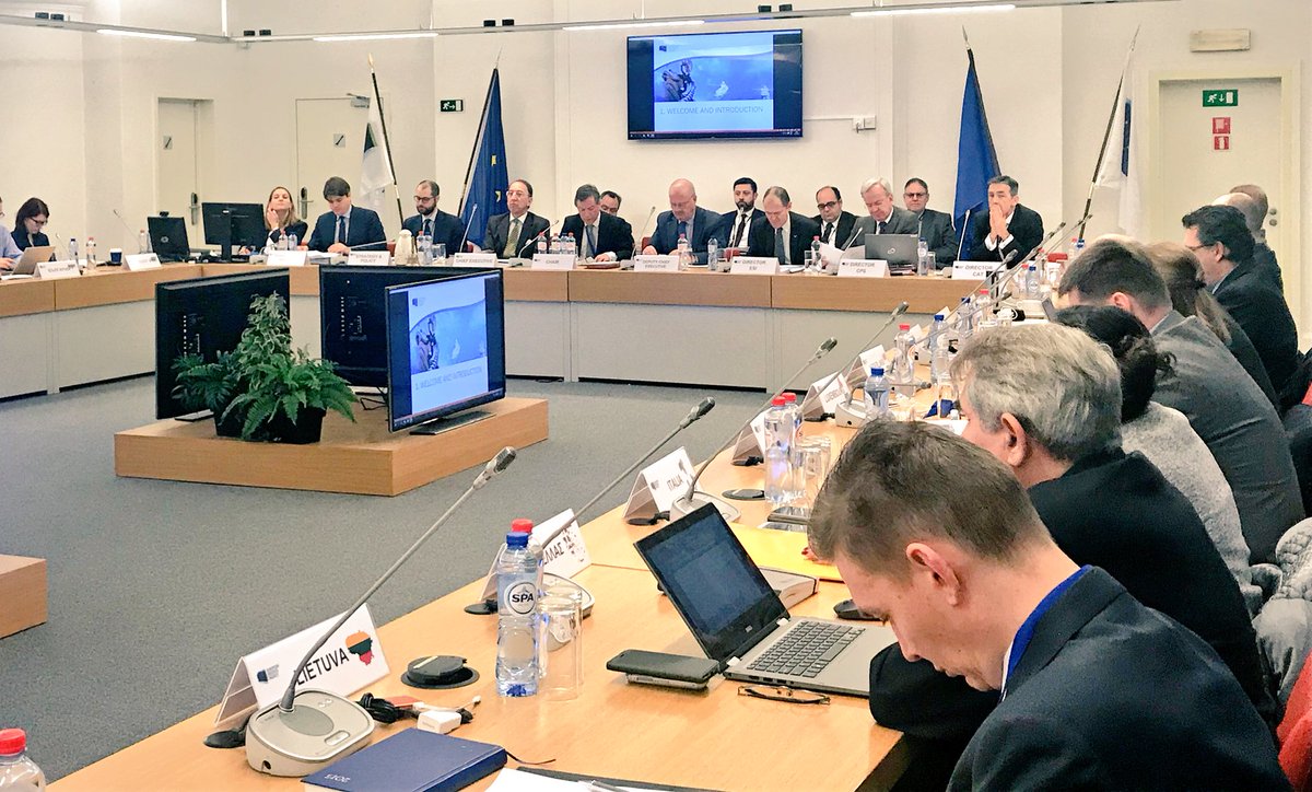 EUDefenceAgency's tweet photo. #EUDefenceAgency hosts today #Research &amp; #Technology Steering Board - topics to be discussed a.o. #PreparatoryAction, #CDP update, overarching strategic research agenda #OSRA. https://t.co/SyKephFEXp