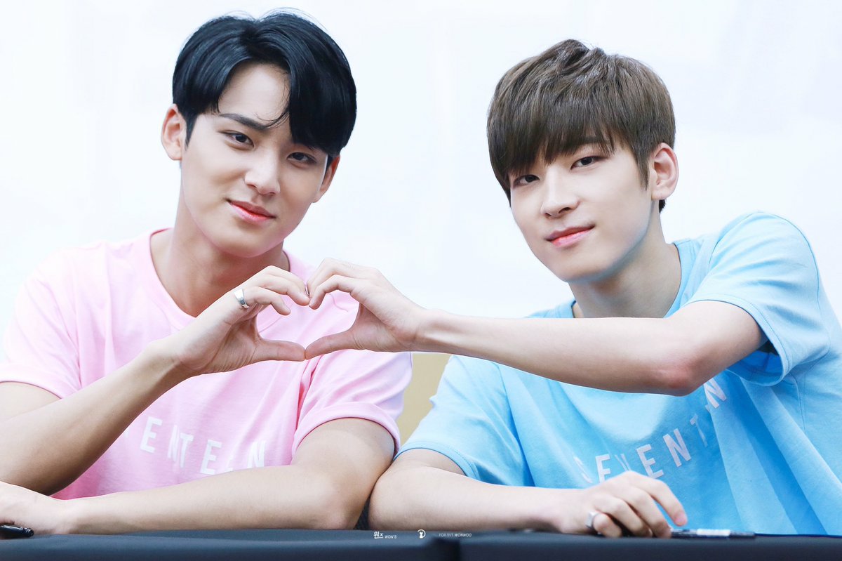 soonwondk's tweet photo. Don't even try, He's LOYAL to Gyu. Only GYU. 😂 Lmao. 

#세븐틴 #SEVENTEEN  #MEANIE https://t.co/vsyAqk6Wuw