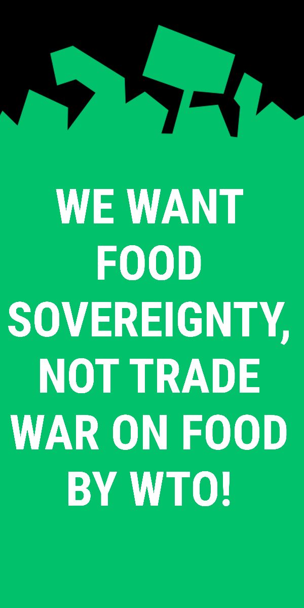 Right to Food is as basic as Right to Life and Governments providing it to their people must be supported and strengthened, instead of forcing them to give it up. @WTO time to rectify the injustices meted out to the developing & LDCs. #FoodSovereigntyNow @DoCGoI @sureshpprabhu