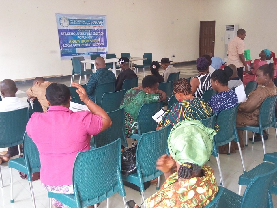 aniekanedett's tweet photo. #AkwaIbomLGElections Stakeholders Post election forum on AkwaIbom state Local Government Elections about commencing.... @SCEEP_NGR @ActionAidNG @wuee2002 @TalkYourOwn @AKSlgaSRoom @atlanticfmuyo https://t.co/wZWqJXWU25