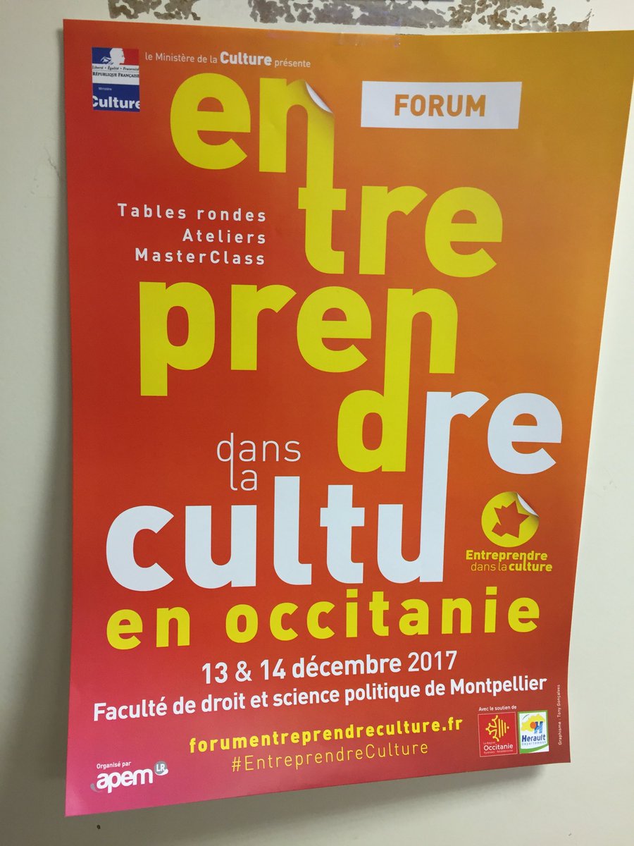Pierrette_BETTO's tweet photo. #entreprendreculture Montpellier #cldl2016 en Occitanie : 3065 représentations et 1,8 millions de spectateurs @CNV_info https://t.co/XK2d0a8l5k