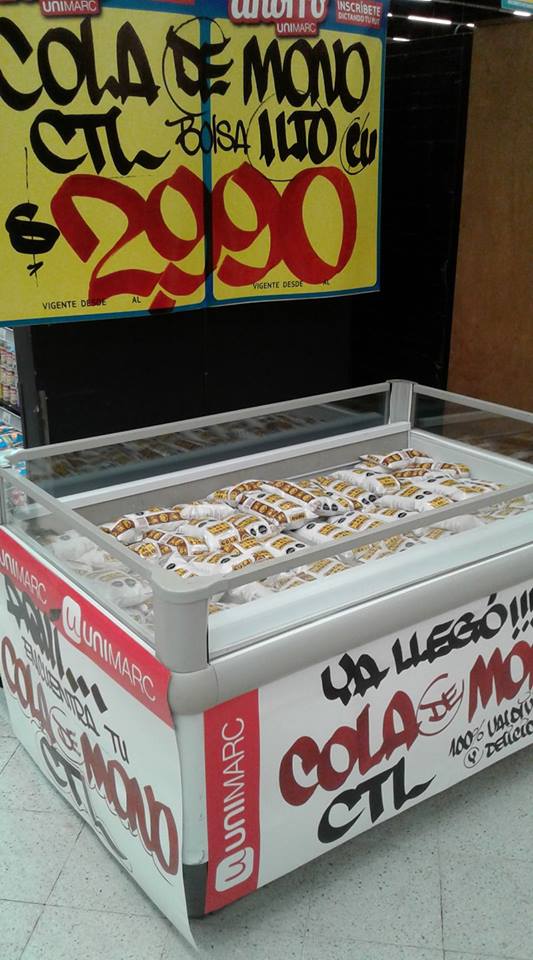 ImagenSurZAL's tweet photo. Breaking News
Dicen que en #Unimarc de Arauco en #ValdiviaCL han encontrado #ColaDeMonoCTL a $2.990.-
En #TejaMarket llega a sala a las 16 Hrs.
Foto: Facebook Fabian Madrid https://t.co/5ceooEhnEa