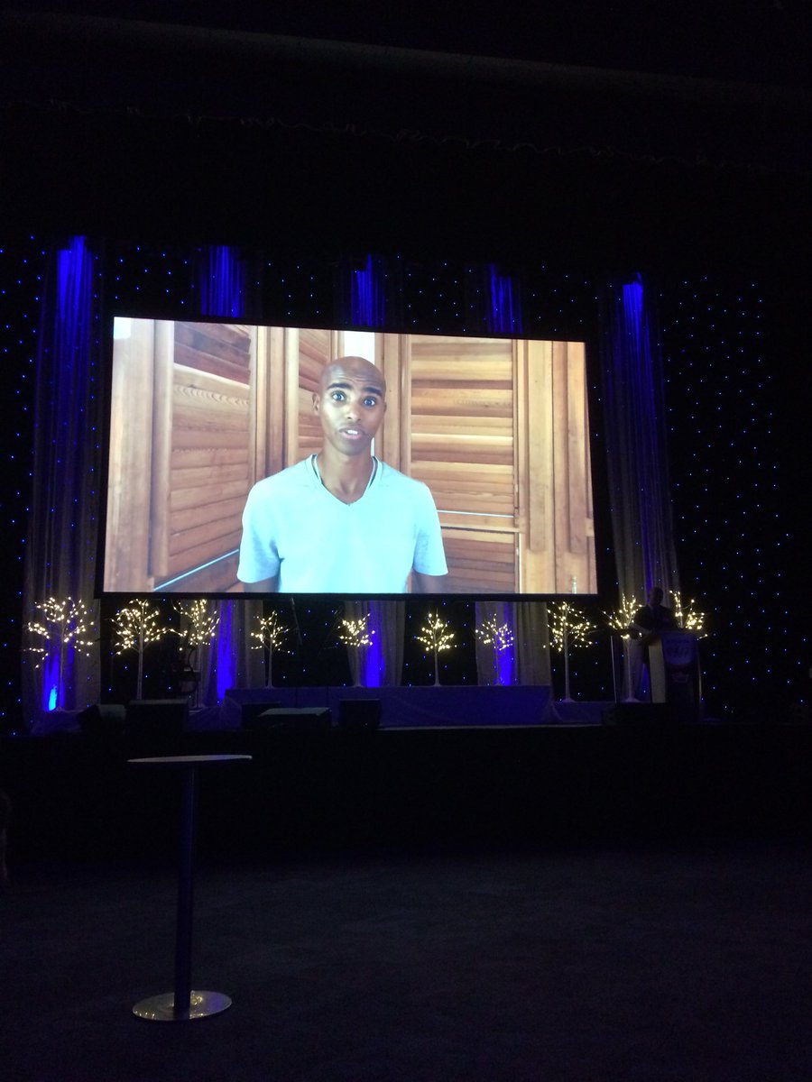 SodexoUK_IRE's tweet image. Inspirational words from Sir Mo Farah @OasisAcademies awards #Generationcelebration