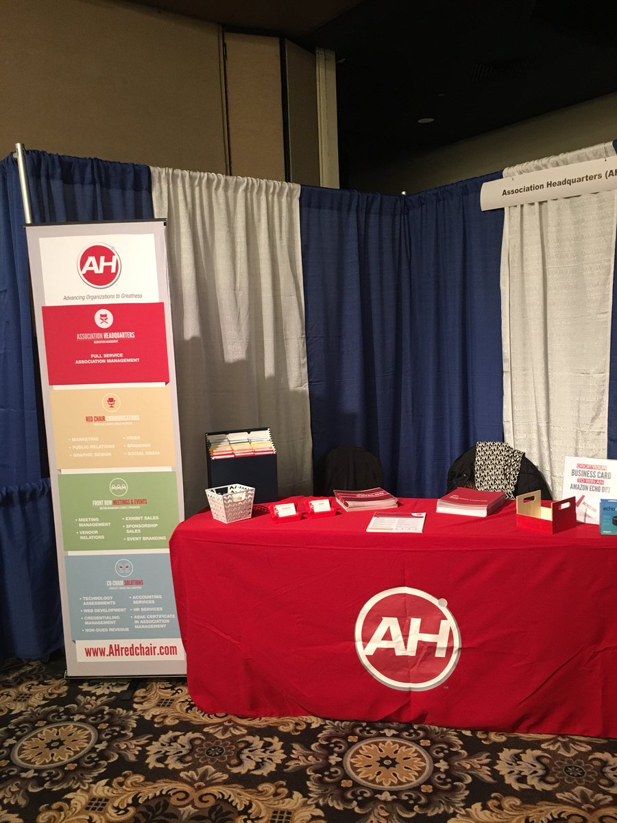 association_hq's tweet photo. We’re kicking off #MASAE17 in the exhibit hall this morning - come visit us! https://t.co/0IiCG5mhTz