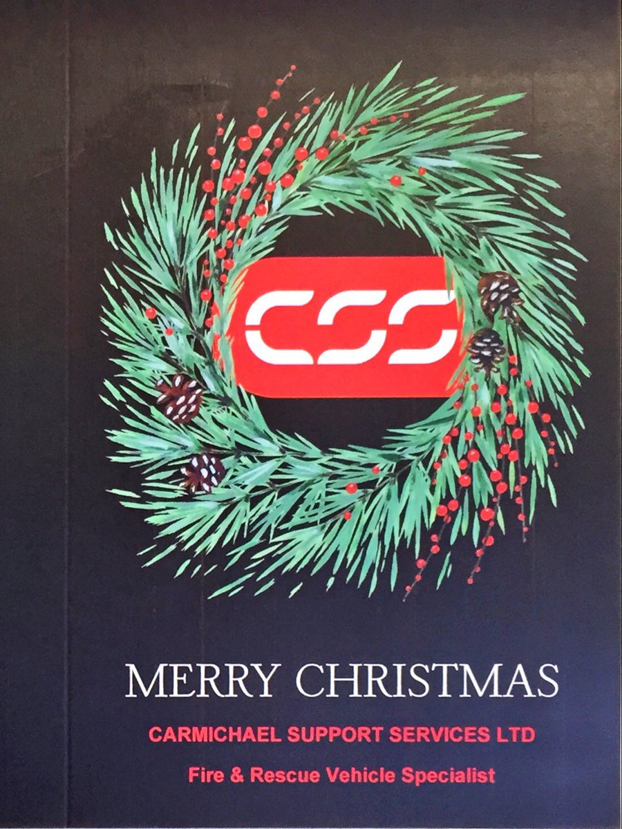 CSSfireVehicles's tweet photo. Merry Christmas from us all at CSS https://t.co/RNTDiwRSb9