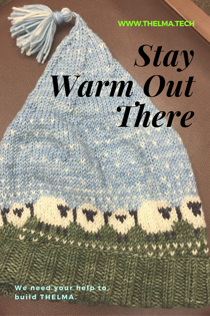 ThelmaTech's tweet image. Stay warm and cozy.

Looking for a gift for that special someone who happens to have a chronic condition?  Give the gift of THELMA.  buff.ly/2BGhaxZ