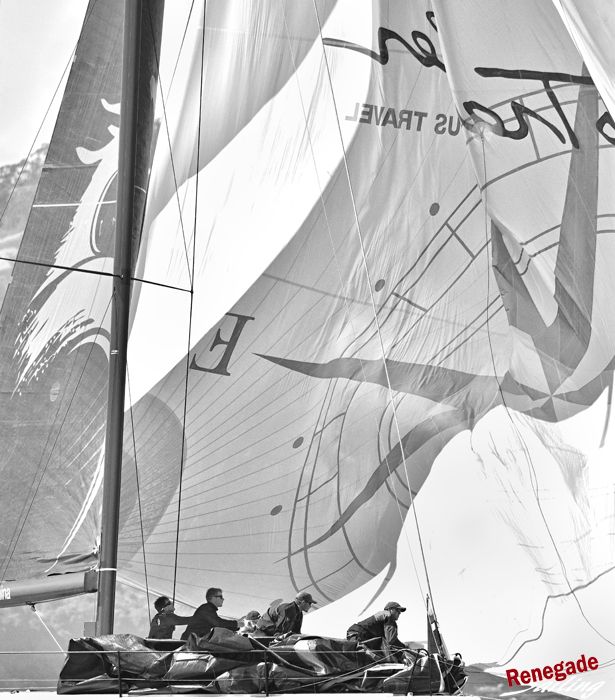 RenegadeSailing's tweet photo. spinnaker drop on "Beau Geste" of Hong Kong. San Francisco Pac52 championship series 2017 #pac52 #sailing #sailor #yachtracing #spinnaker #spinnakers #pac52 #sailstagram #competition #athletes #sports #sailboat #yacht https://t.co/kuHEt8e7uk