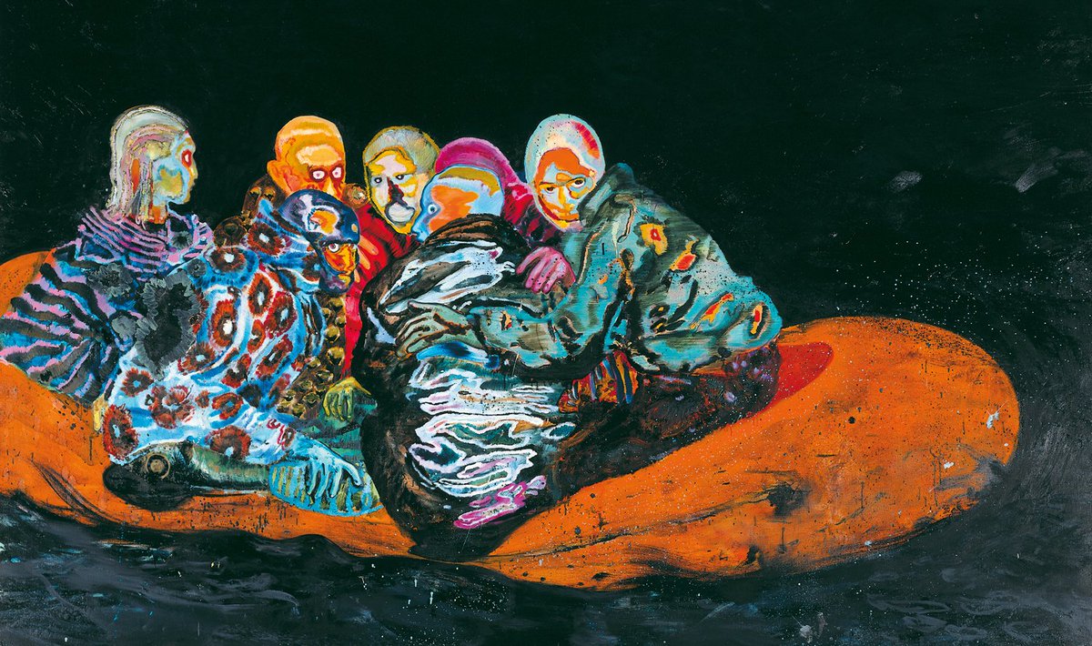 CamdenArtCentre's tweet image. Daniel Richter’s poignant and provocative paintings from the past 25 years were shown in his first UK exhibition bit.ly/2gkmvhO #BestOf #CAC2017