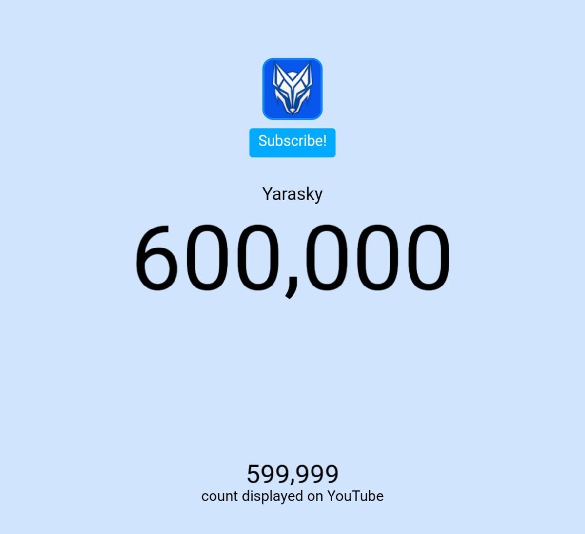 YaraskyGaming's tweet photo. Thanks allemaal voor de freaking 600.000 abonnees op YouTube! Opnieuw een mijlpaal behaald en dat terwijl ik had verwacht het niet voor 2018 te halen... Jullie zijn insane dus thanks voor alle support! <3 #YaraArmy https://t.co/uZGiztEl53