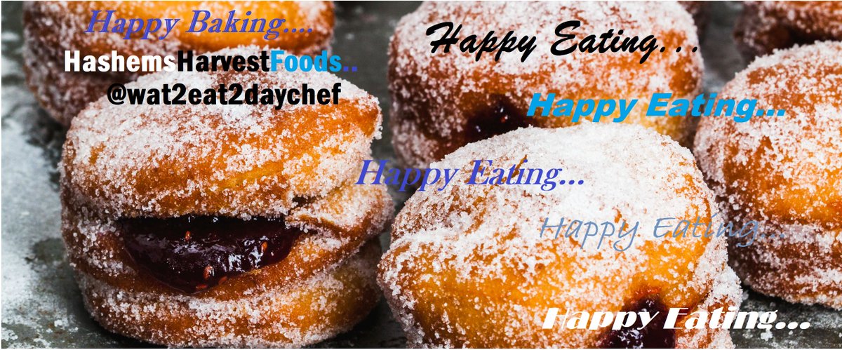 WAT2EAT2DAYCHEF's tweet photo. @WAT2EAT2DAYCHEF? Try.. these scrumptious jelly donuts for #Chanukah https://t.co/9PPHTlpLIc
