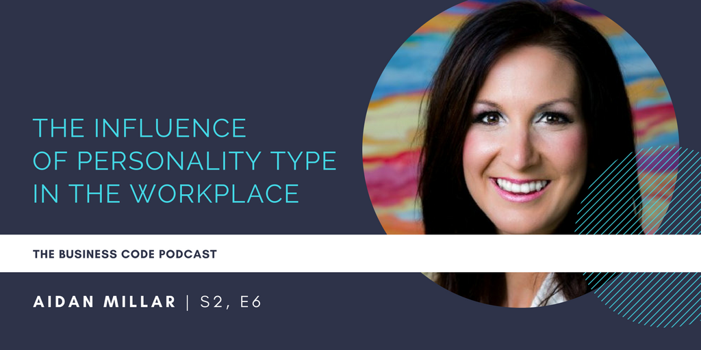 S2/E6: Aidan Millar discusses the influence of personality type on team functioning &amp; leadership development in the workplace. Listen here: pos.li/28dwff