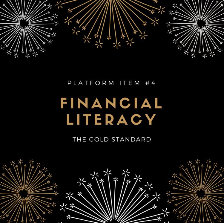 GoldParty2017's tweet photo. The Gold Party wants to revamp the Financial Literacy course! #OHareBencsko #TheGoldStandard https://t.co/5SGnOrKNki