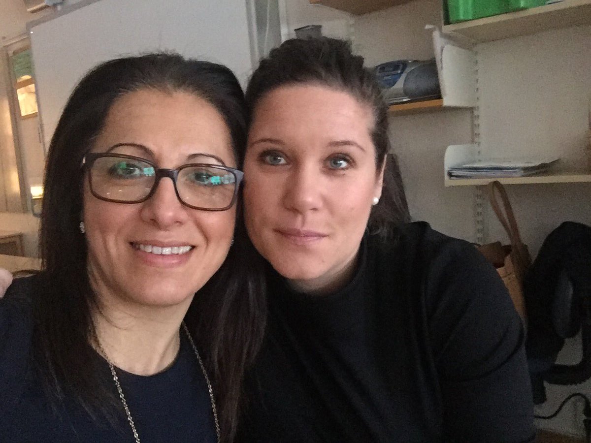 Min finaste kollega och vän. Vilket luciatåg vi ordnade för våra fina sexor💕#tojnan