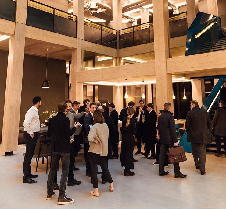 Our buzzing atrium <a href="/RepublicLDN/">Republic</a> - soon to contain a gym, coffee shop, restaurant, meeting rooms, full concierge service and much more #creativespace