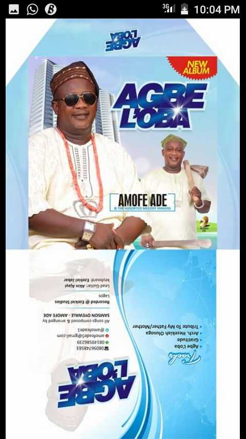 AMOFEADE1's tweet photo. "Agbeloba" now on music plus
Click here https://t.co/Tbt0Flm4E9 to listen now https://t.co/QBJRs2owQo