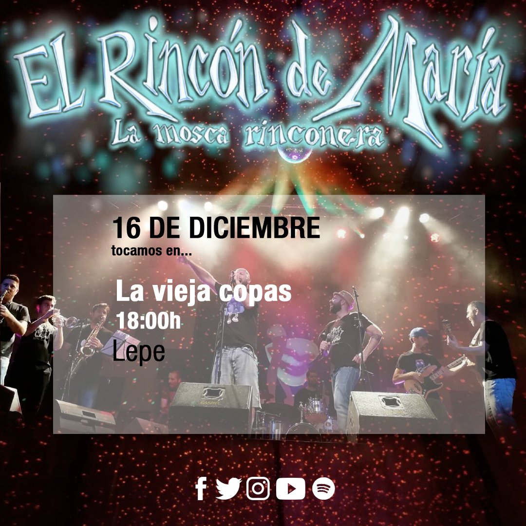 Vamos, todos para #Lepe que dentro de muy poquito empieza la juerga #rinconera.