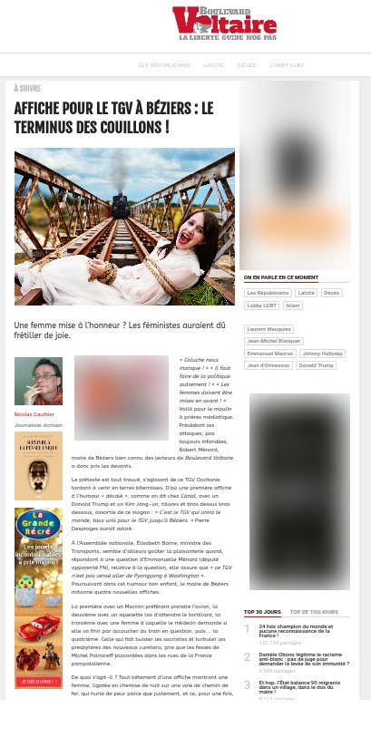 slpng_giants_fr's tweet photo. .@LaGrandeRecre  🚨Votre publicité, via du retargeting et de la #metaffilation  #adclick, s'affiche sur l'immonde  BVoltaire et le finance SVP excluez ou faites exclure BVoltaire .COM .FR .INFO .ORG .NET de votre plan media  #PUBLICITÉÉTHIQUE  #STOPFUNDINGHATE https://t.co/U8YT9J5G8O