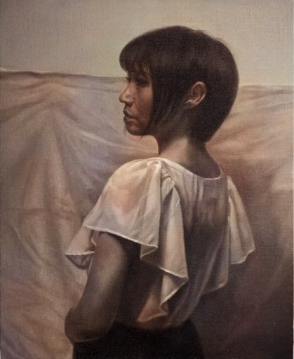 hwtnv 突然失礼します。 東京芸大で油絵を専攻しています。 モノクロの