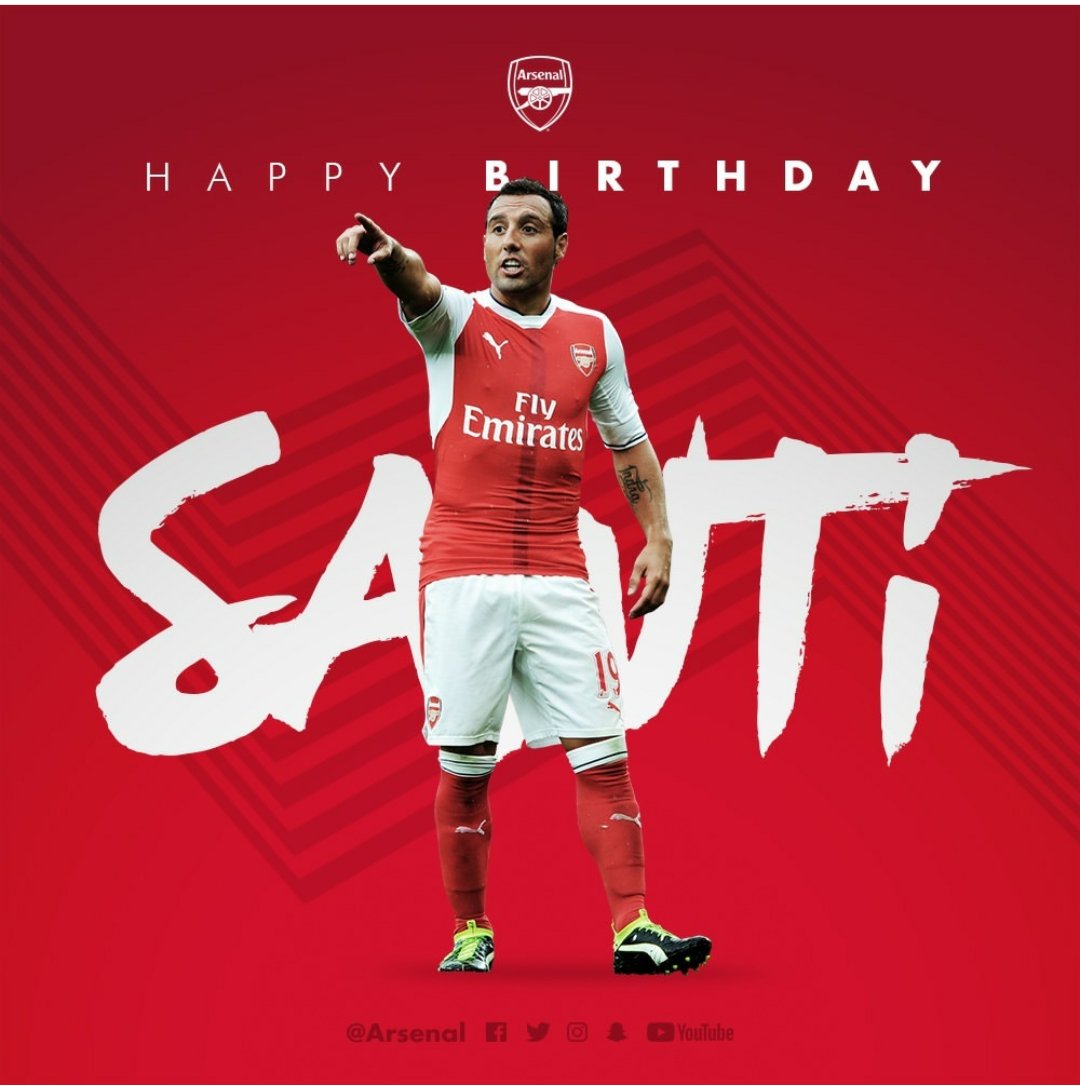 Happy birthday Santi Cazorla        