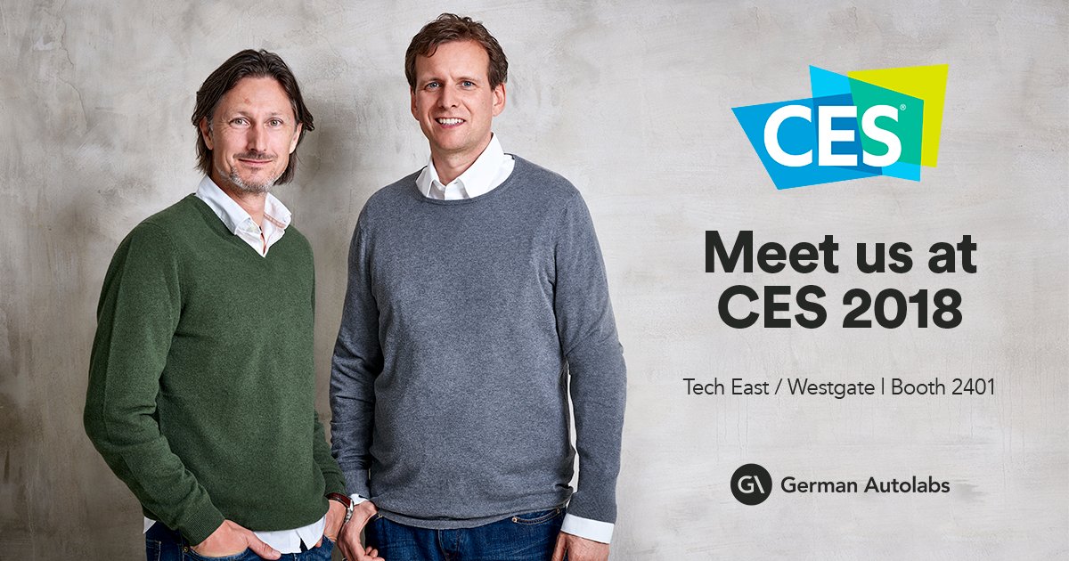 germanautolabs's tweet photo. Weβll be at CES in Las Vegas in January! Make sure to meet us so we can show you Chris #HelloChris https://t.co/E95qkWc0bv
